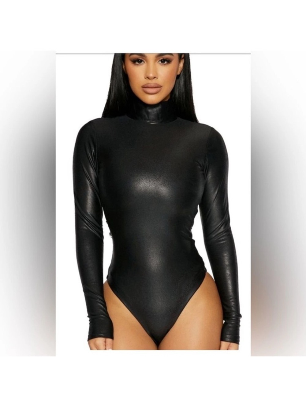 NAKED WARDROBE the drip, drip, drip bodysuit Size Medium